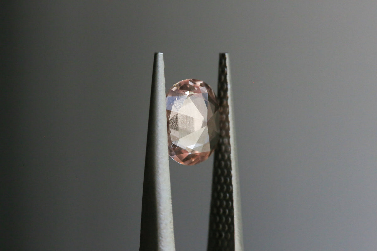 1.62 carat Pink Oval Rosecut Sapphire