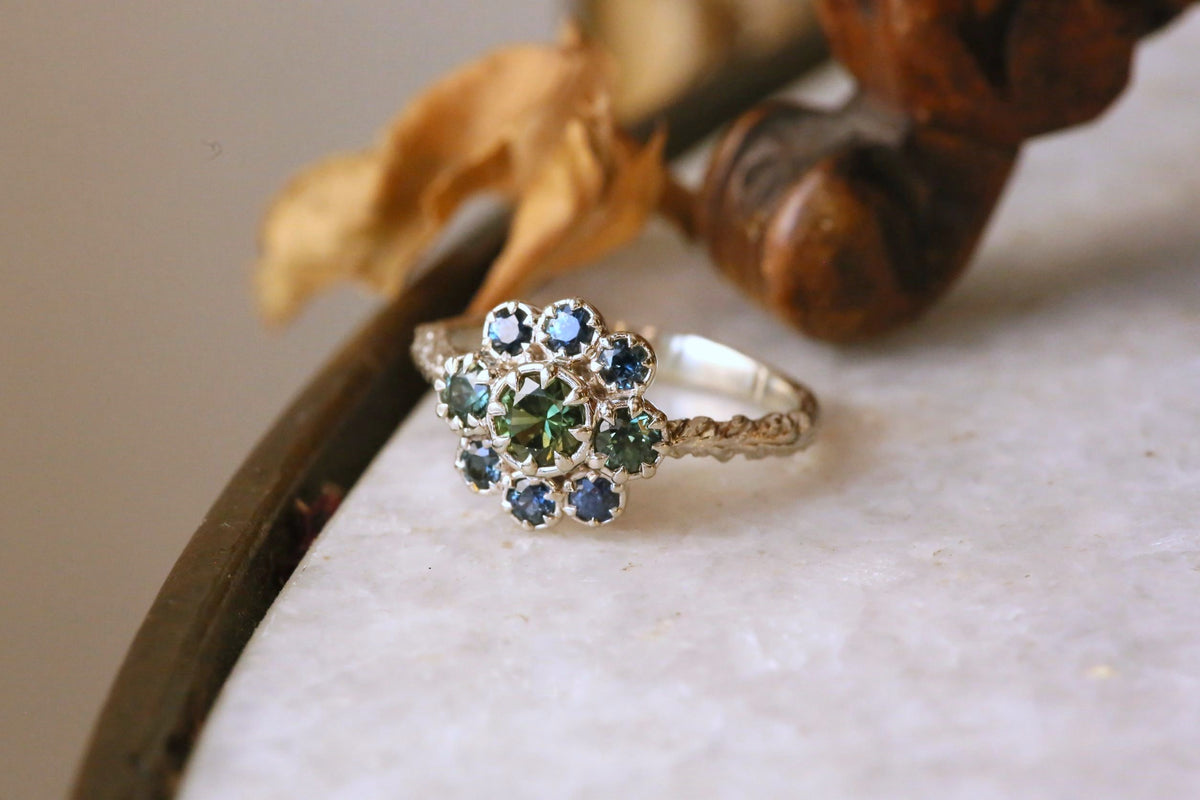 The Dappled Light Scrying Mirror Ring