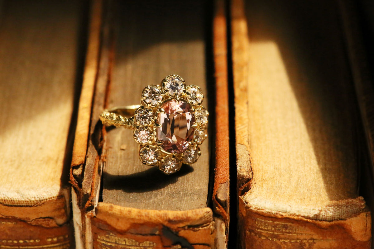 The Dittany Ring in Pink Sapphire