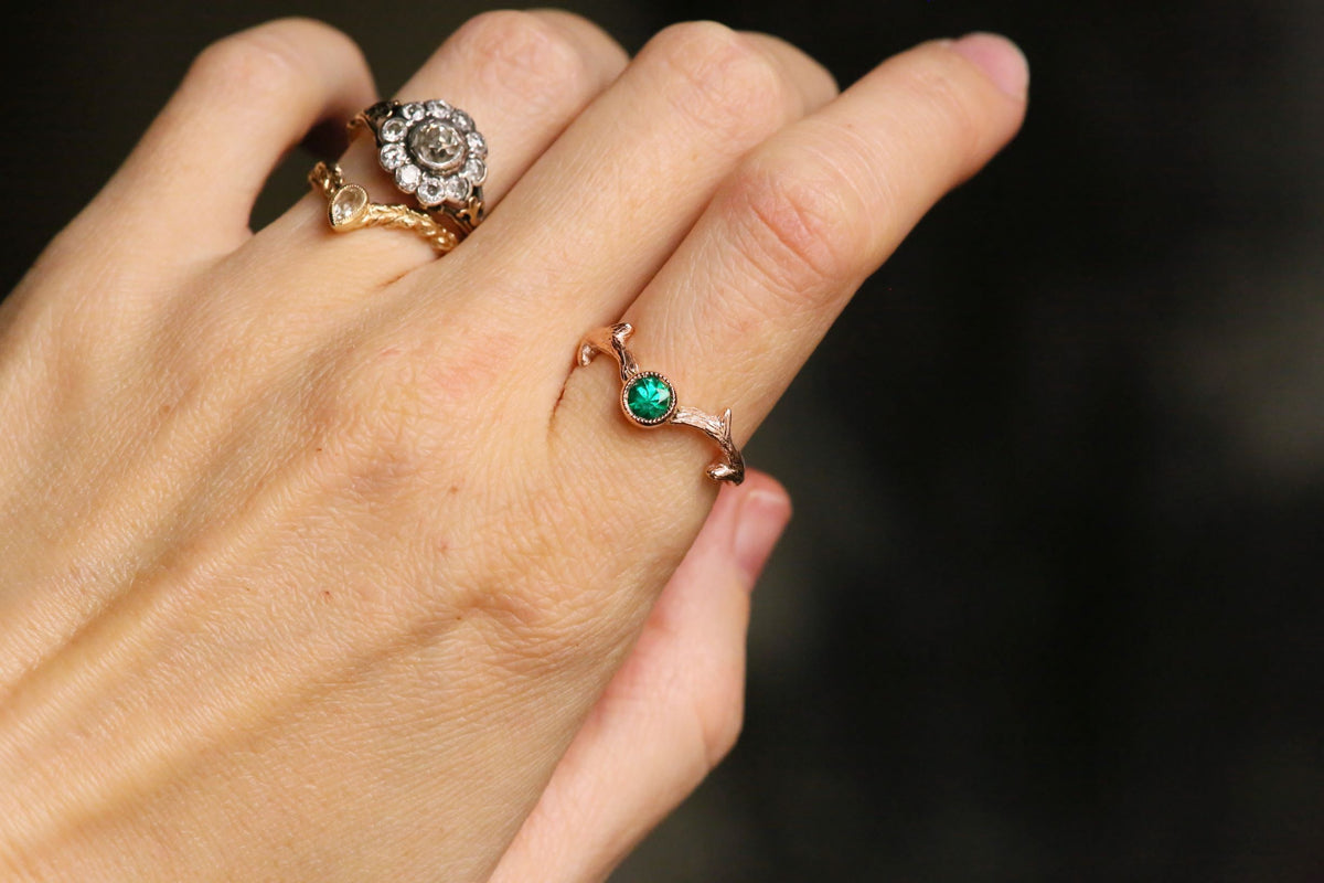 The Eulogy Of The Forest Ring in Emerald
