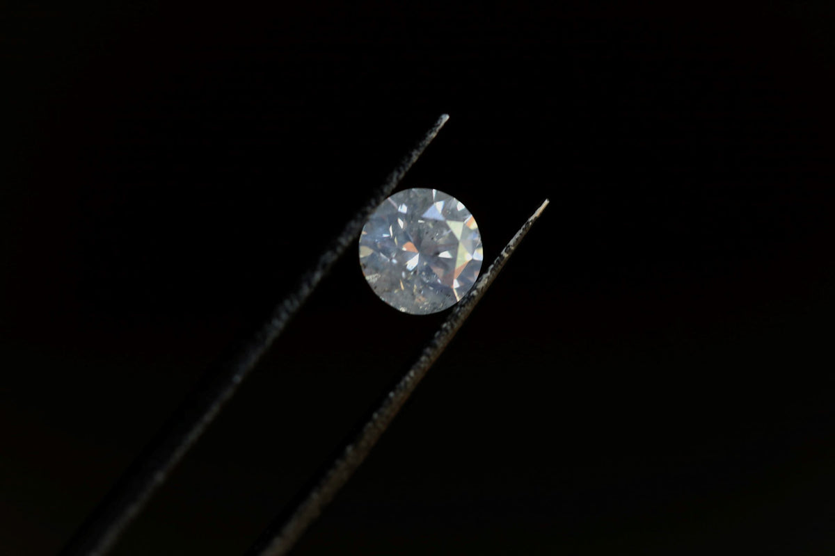 1.63 carat Opalescent Round Brilliant Cut Diamond