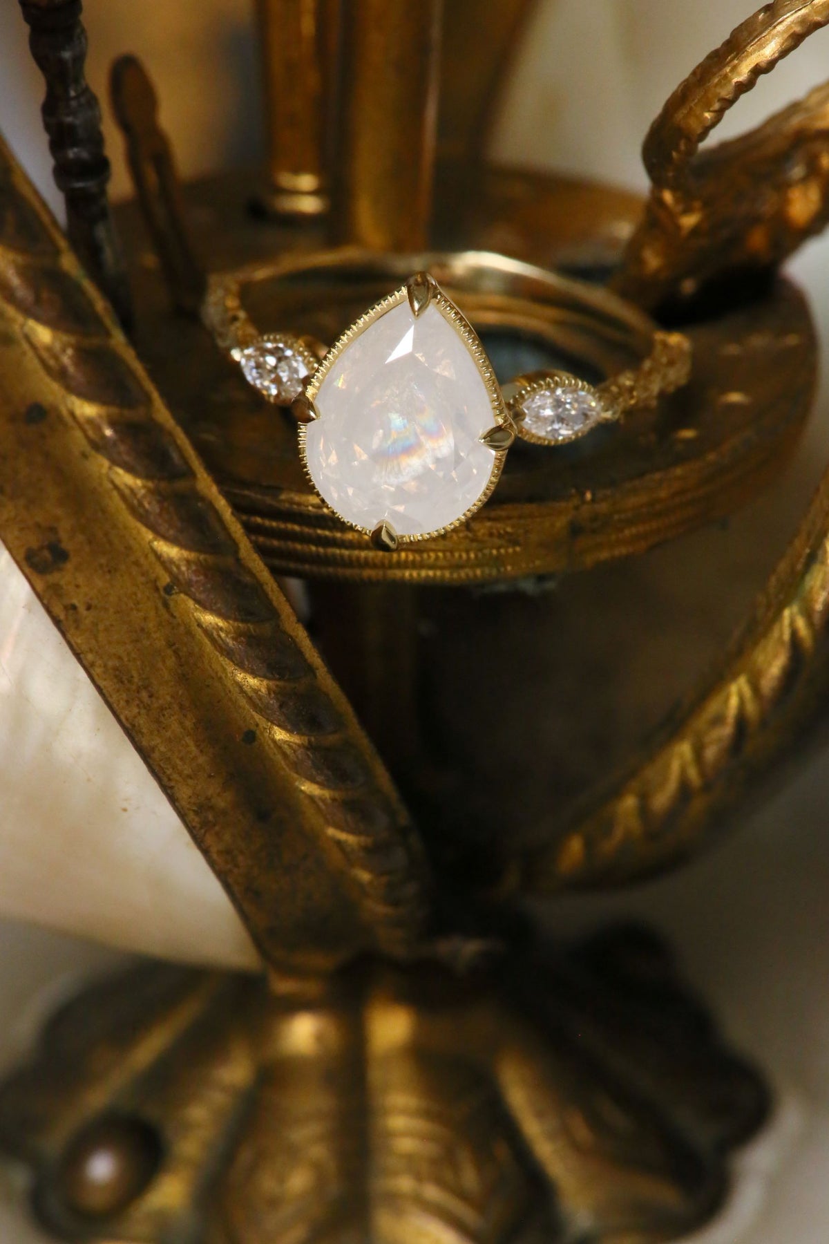 The Solstice Ring in Diamond